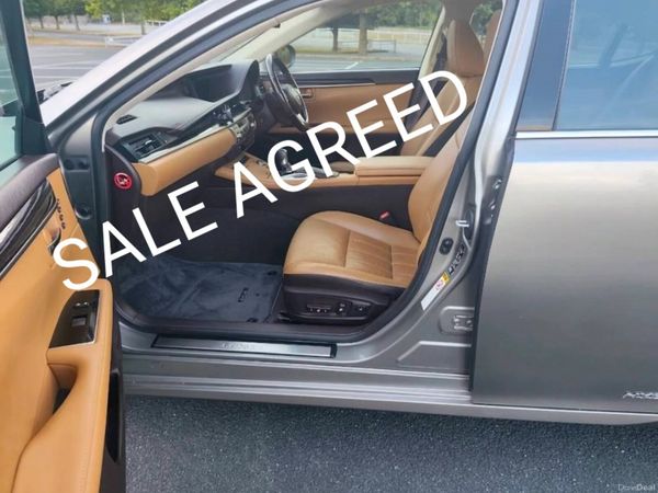 Lexus ES Saloon, Petrol Hybrid, 2016, Silver