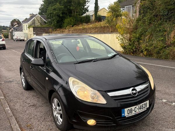 Opel Corsa Hatchback, Petrol, 2008, Black