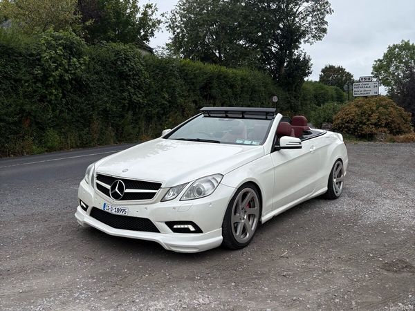 Mercedes-Benz E-Class Convertible, Diesel, 2011, White