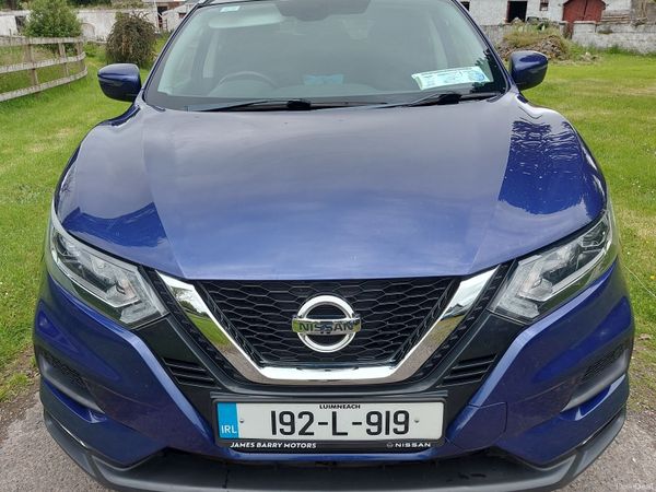 Nissan Qashqai MPV, Petrol, 2019, Blue