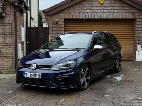 Volkswagen Golf Estate, Petrol, 2018, Blue