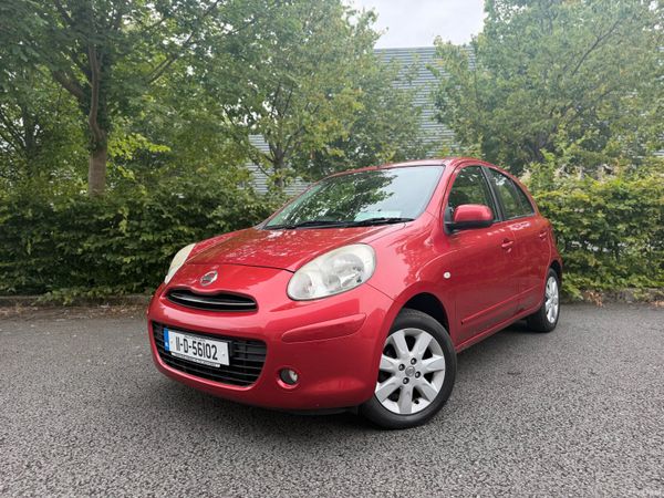 Nissan Micra Hatchback, Petrol, 2011, Red