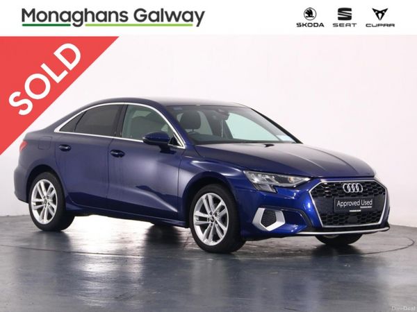 Audi A3 Saloon, Diesel, 2023, Blue
