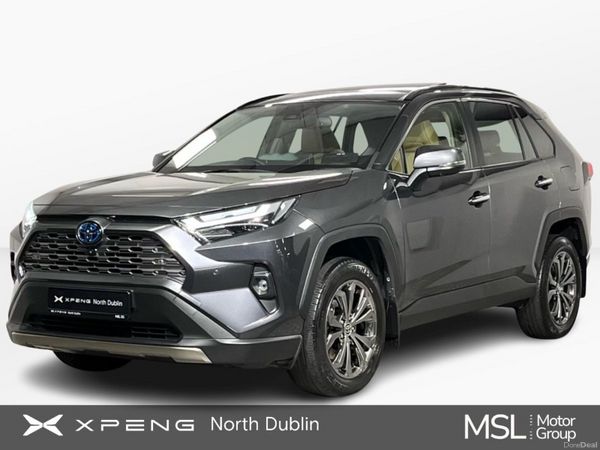 Toyota RAV4 SUV, Petrol Hybrid, 2023, Grey