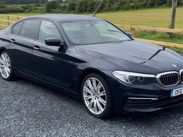BMW 5-Series Saloon, Diesel, 2017, Blue