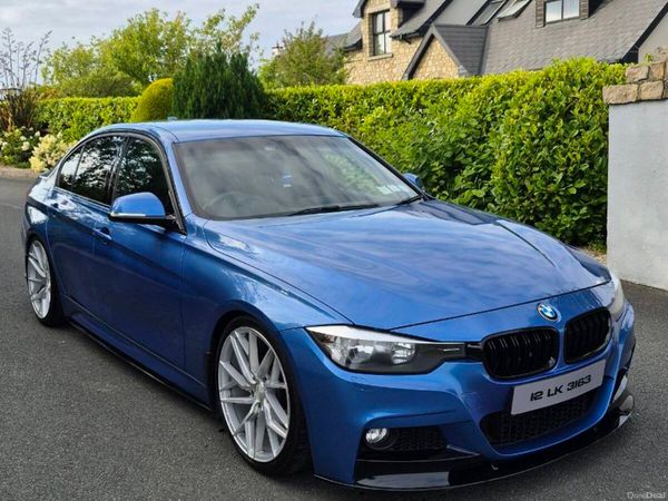 BMW 3-Series Saloon, Diesel, 2012, Blue