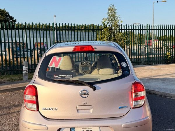 Nissan March Hatchback, Petrol, 2011, Purple