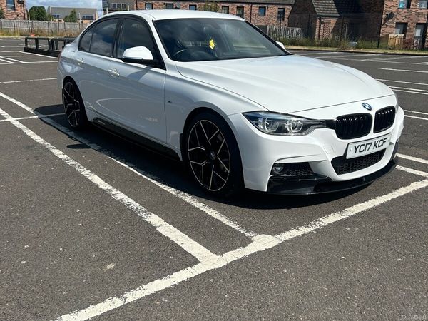 BMW 3-Series Saloon, Diesel, 2017, White
