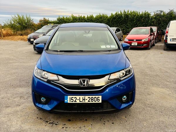 Honda Fit Hatchback, Petrol Hybrid, 2015, Blue