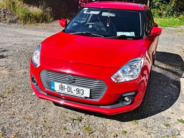 Suzuki Swift Hatchback, Petrol, 2018, Red
