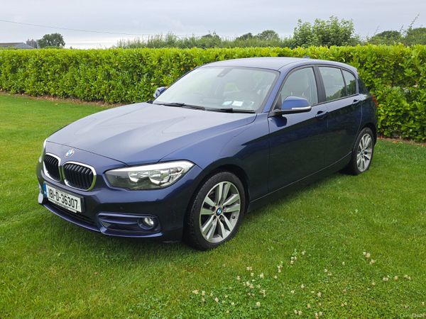 BMW 1-Series Hatchback, Diesel, 2018, Blue