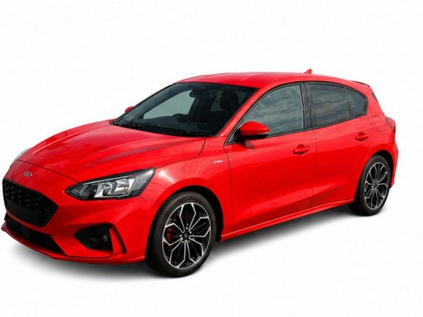 Ford Focus Hatchback, Petrol, 2020, Red