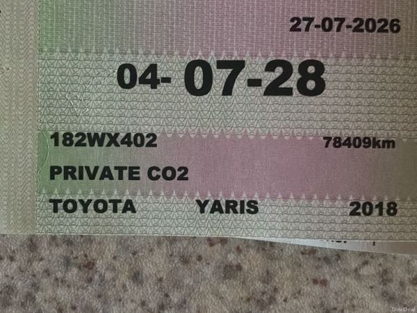 Toyota Yaris MPV, Petrol, 2018, Grey