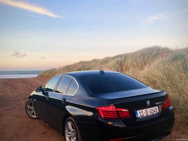 BMW 5-Series Saloon, Diesel, 2011, Black