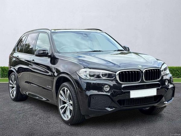 BMW X5 SUV, Petrol Plug-in Hybrid, 2017, Black