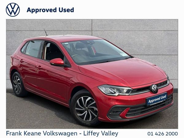 Volkswagen Polo Hatchback, Petrol, 2023, Red