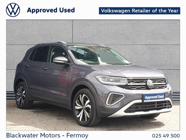Volkswagen T-Cross SUV, Petrol, 2024, Grey