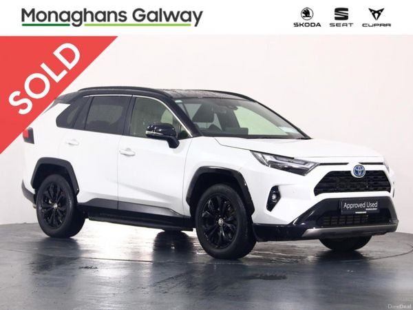 Toyota RAV4 SUV, Petrol Hybrid, 2024, White