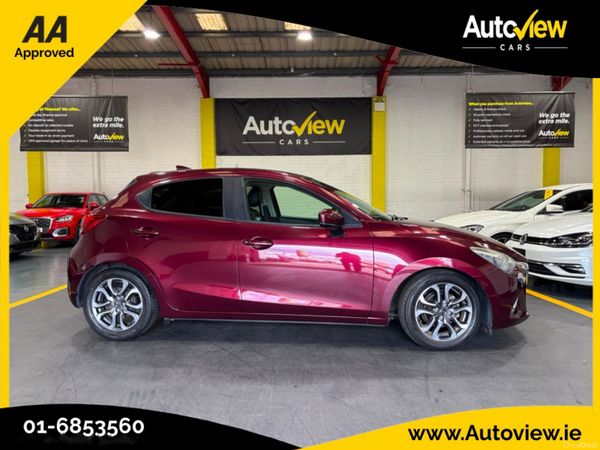 Mazda Demio Hatchback, Diesel, 2016, Red