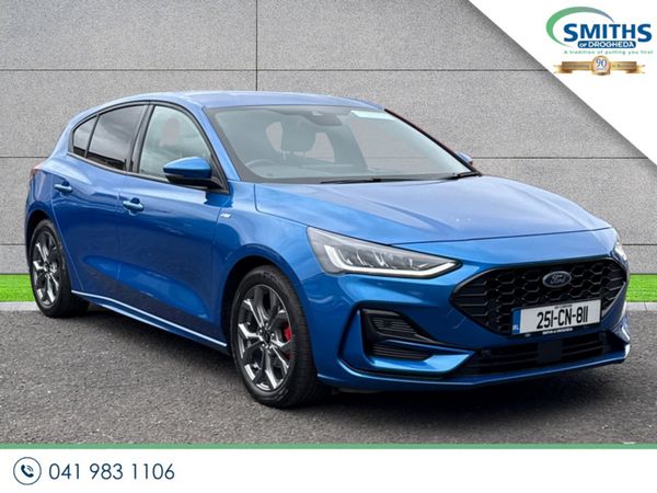 Ford Focus Hatchback, Petrol Hybrid, 2025, Blue