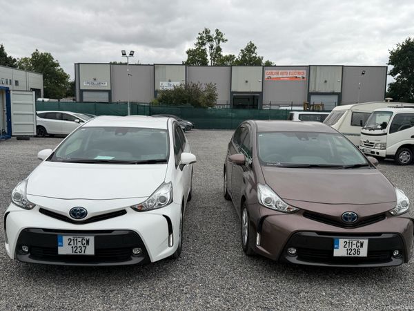 Toyota Prius MPV, Petrol Hybrid, 2021, Brown