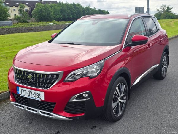 Peugeot 3008 SUV, Diesel, 2017, Red
