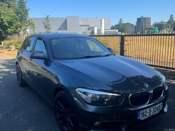 BMW 1-Series Hatchback, Diesel, 2016, Grey