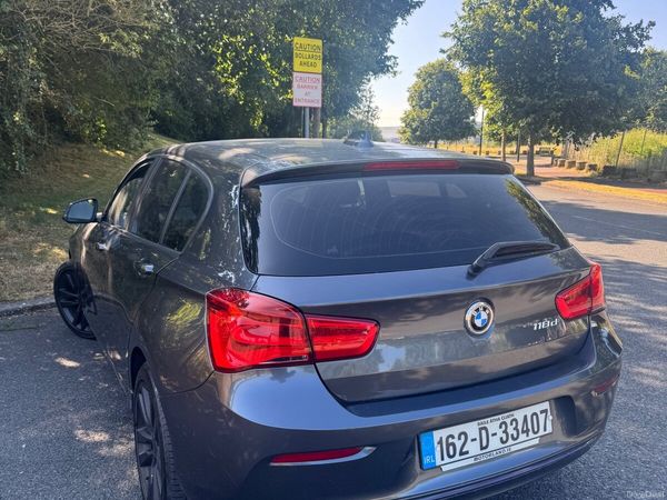 BMW 1-Series Hatchback, Diesel, 2016, Grey