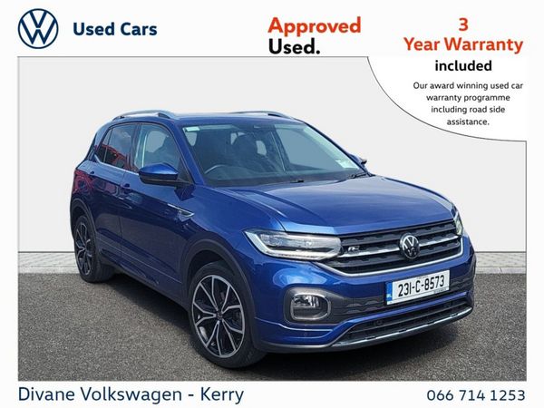 Volkswagen T-Cross SUV, Petrol, 2023, Blue