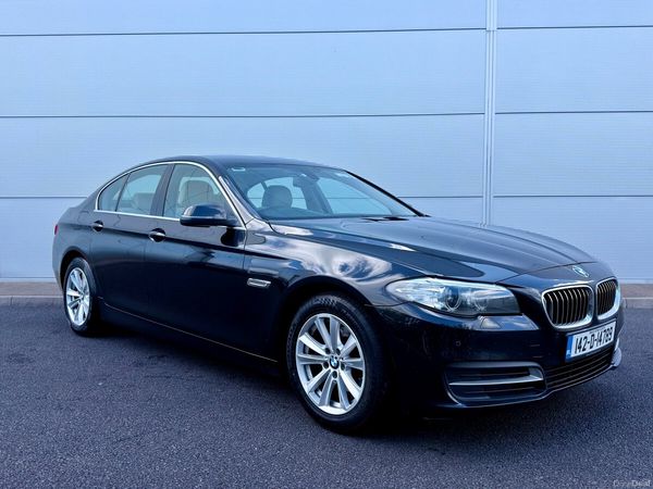 BMW 5-Series Saloon, Diesel, 2014, Black