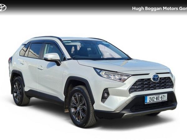 Toyota RAV4 SUV, Petrol Hybrid, 2024, White