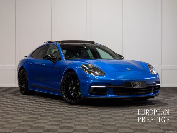 Porsche Panamera Hatchback, Petrol Plug-in Hybrid, 2018, Blue