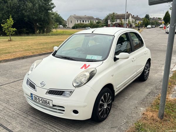 Nissan Micra Hatchback, Petrol, 2008, White