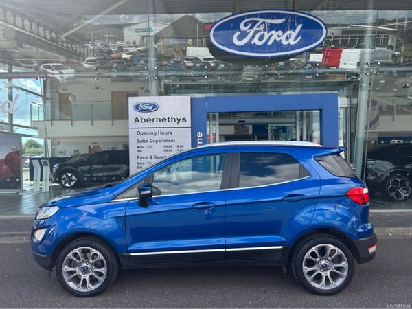 Ford EcoSport Hatchback, Petrol, 2019, Blue