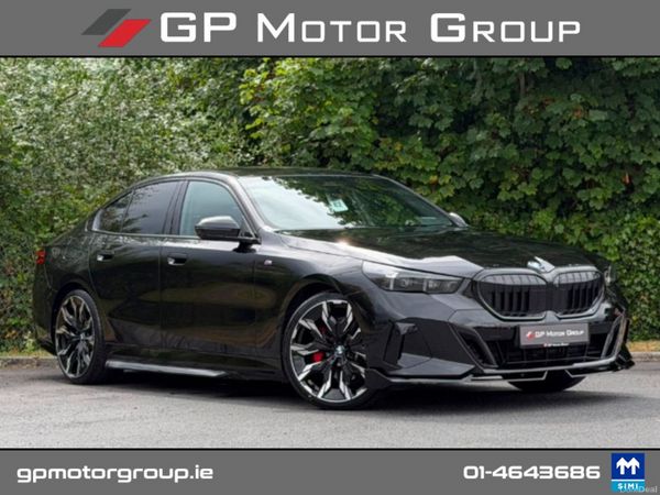 BMW 5-Series Saloon, Petrol Plug-in Hybrid, 2024, Black