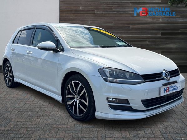 Volkswagen Golf Hatchback, Petrol, 2014, White