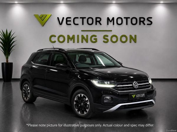 Volkswagen T-Cross SUV, Petrol, 2021, Black