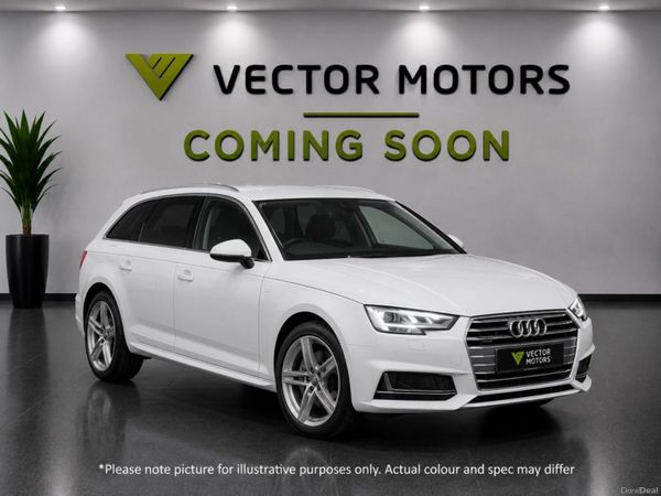 Audi A4 Estate, Petrol, 2017, White