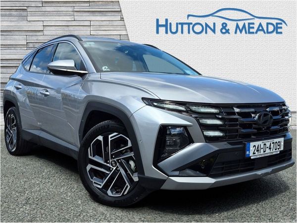 Hyundai Tucson SUV, Petrol Hybrid, 2024, Silver