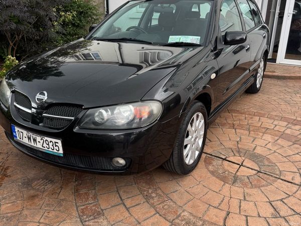 Nissan Almera Hatchback, Petrol, 2007, Black
