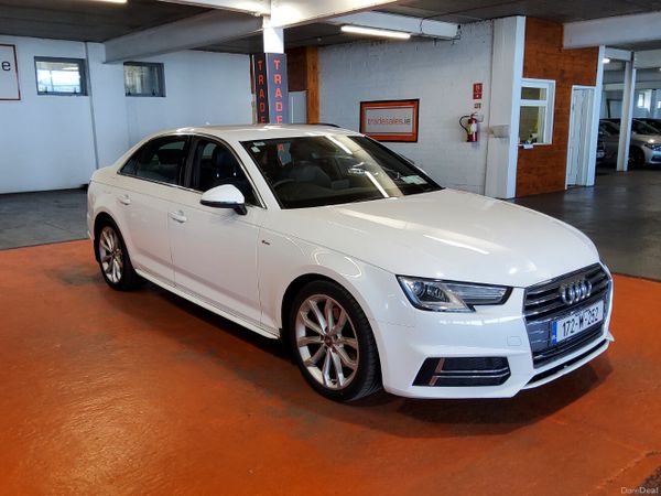 Audi A4 Saloon, Diesel, 2017, White