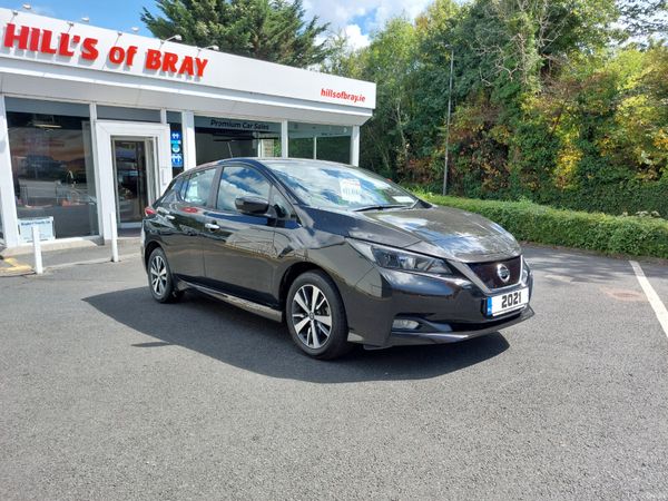 Nissan Leaf Hatchback, Electric, 2021, Black