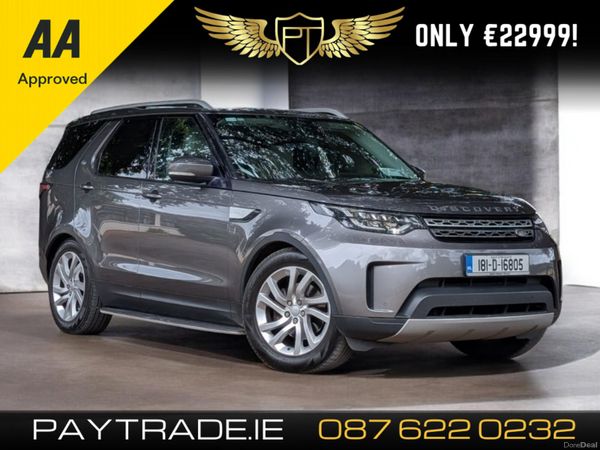 Land Rover Discovery SUV, Diesel, 2018, Grey