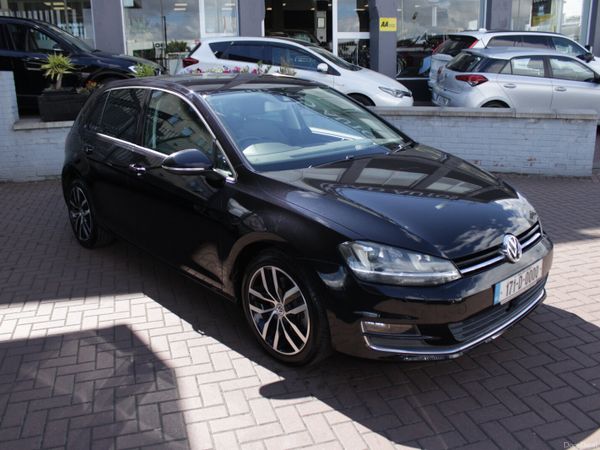 Volkswagen Golf Hatchback, Petrol, 2017, Black