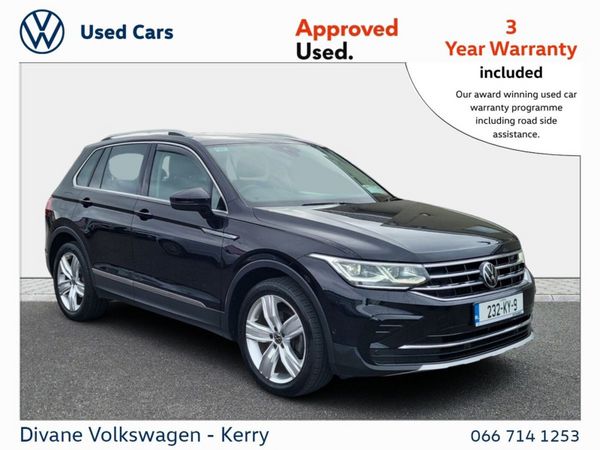 Volkswagen Tiguan SUV, Diesel, 2023, Black