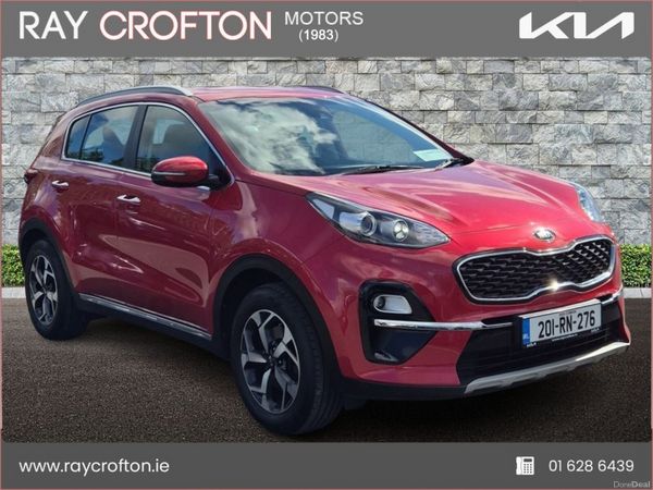 Kia Sportage SUV, Diesel, 2020, Red