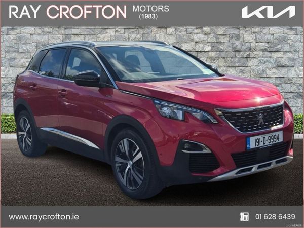 Peugeot 3008 MPV, Diesel, 2019, Red