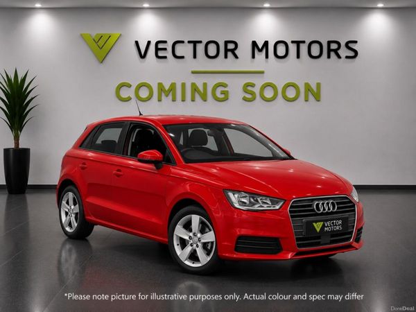 Audi A1 Hatchback, Petrol, 2017, Red