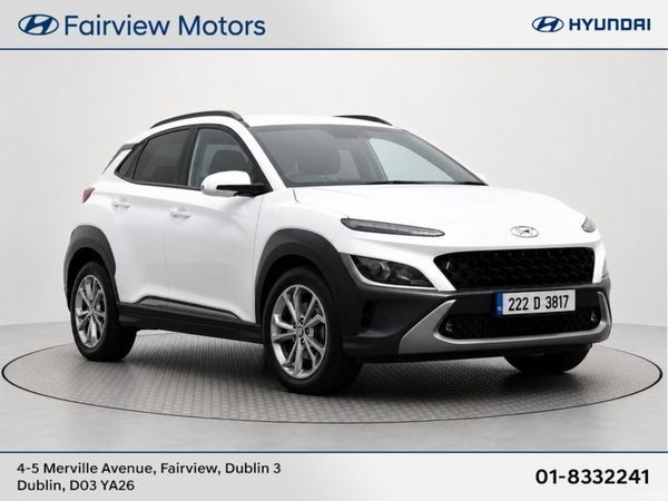 Hyundai KONA SUV, Petrol, 2022, White