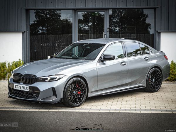BMW 3-Series Saloon, Diesel Hybrid, 2023, Grey
